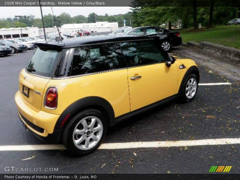 Mellow Yellow / Grey/Black 2008 Mini Cooper S Hardtop