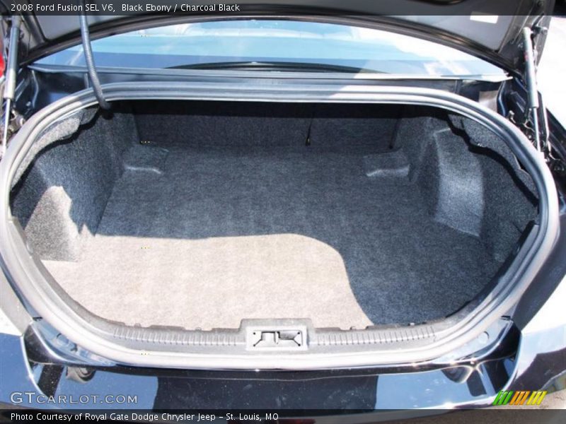 Black Ebony / Charcoal Black 2008 Ford Fusion SEL V6