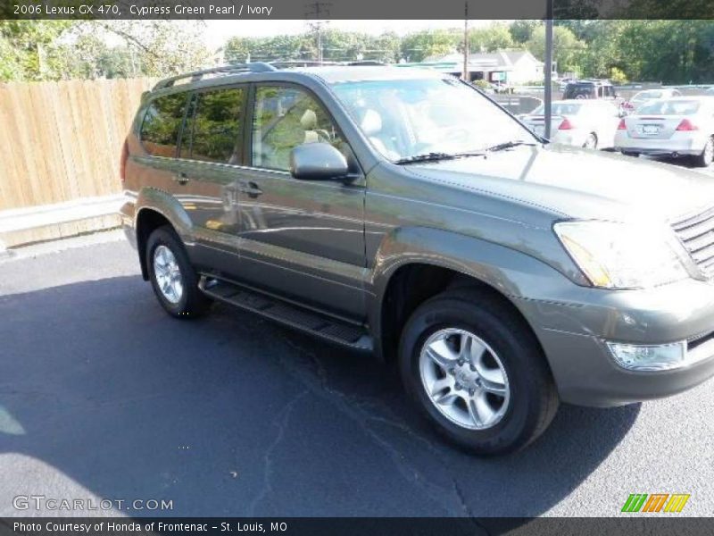 Cypress Green Pearl / Ivory 2006 Lexus GX 470