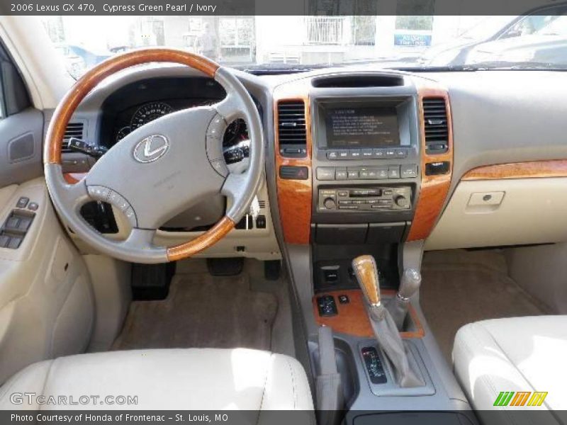 Cypress Green Pearl / Ivory 2006 Lexus GX 470
