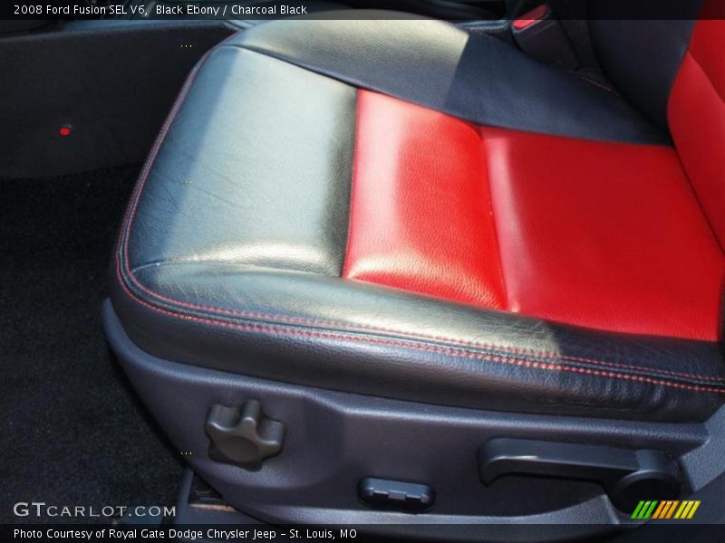 Black Ebony / Charcoal Black 2008 Ford Fusion SEL V6