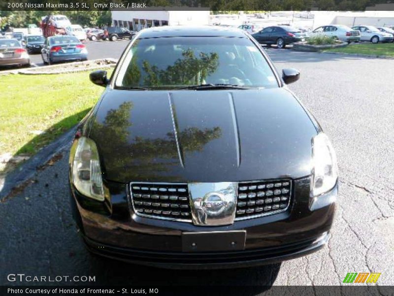 Onyx Black / Black 2006 Nissan Maxima 3.5 SL