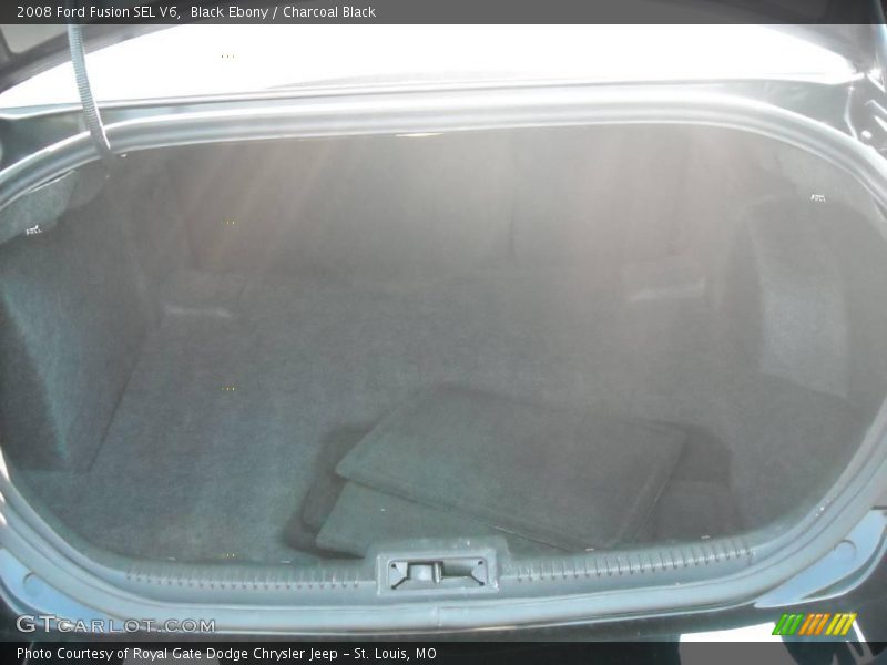 Black Ebony / Charcoal Black 2008 Ford Fusion SEL V6