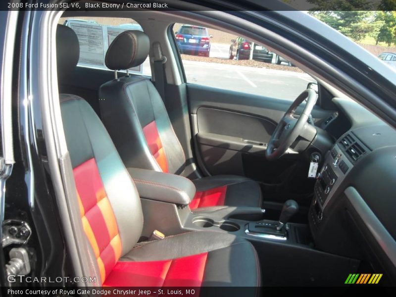 Black Ebony / Charcoal Black 2008 Ford Fusion SEL V6