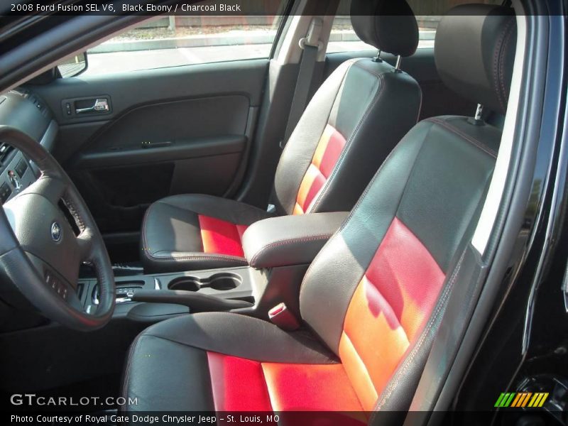 Black Ebony / Charcoal Black 2008 Ford Fusion SEL V6