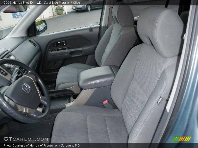 Steel Blue Metallic / Olive 2006 Honda Pilot EX 4WD