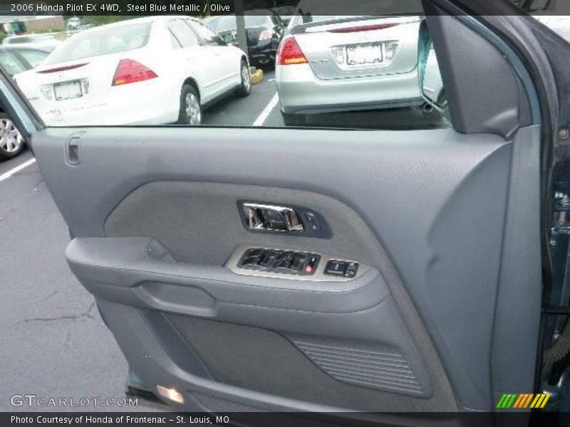 Steel Blue Metallic / Olive 2006 Honda Pilot EX 4WD