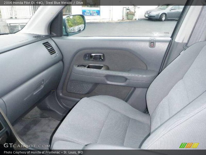 Steel Blue Metallic / Olive 2006 Honda Pilot EX 4WD