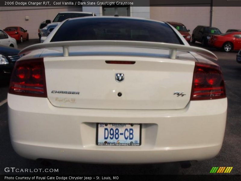 Cool Vanilla / Dark Slate Gray/Light Graystone 2006 Dodge Charger R/T