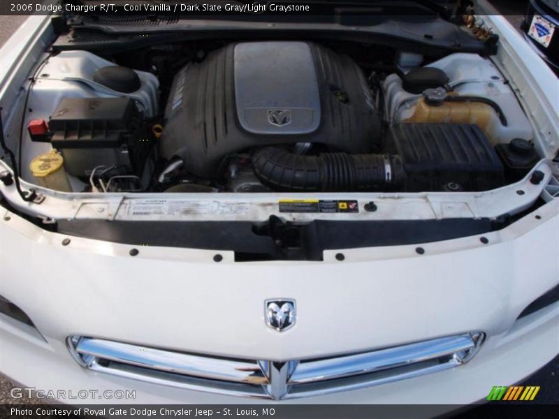 Cool Vanilla / Dark Slate Gray/Light Graystone 2006 Dodge Charger R/T