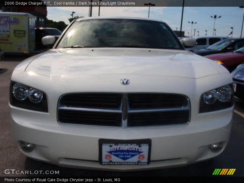 Cool Vanilla / Dark Slate Gray/Light Graystone 2006 Dodge Charger R/T