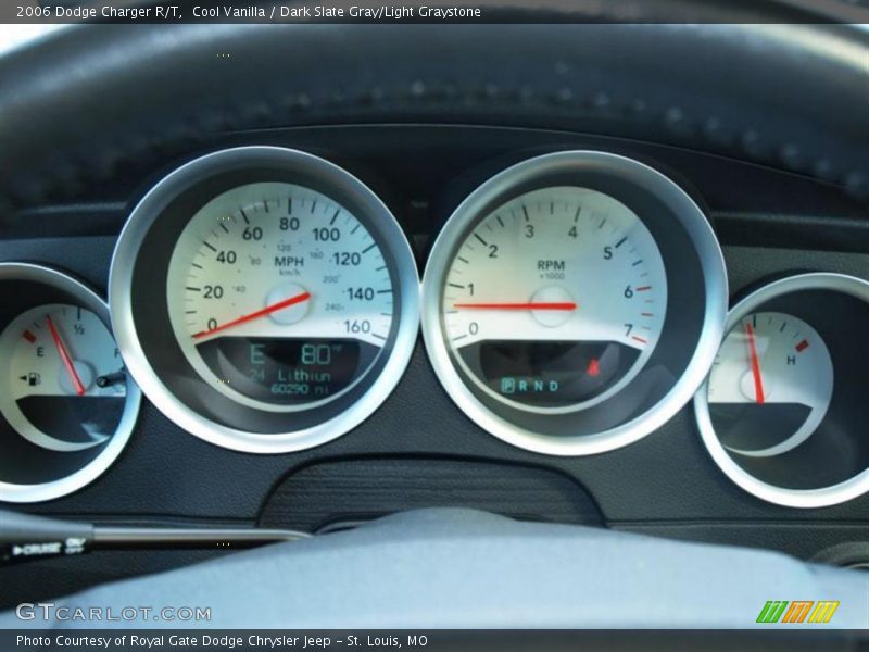 Cool Vanilla / Dark Slate Gray/Light Graystone 2006 Dodge Charger R/T