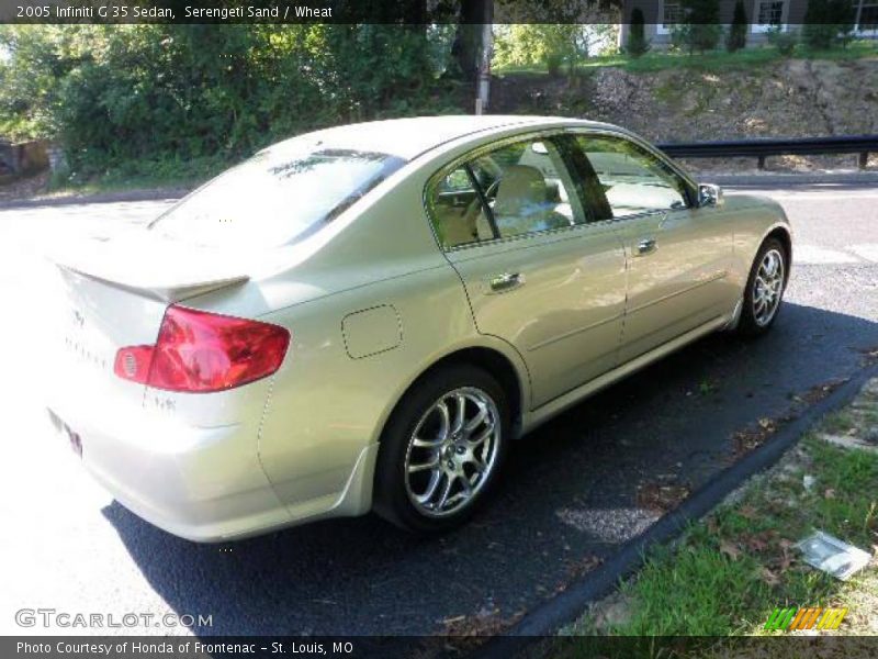 Serengeti Sand / Wheat 2005 Infiniti G 35 Sedan