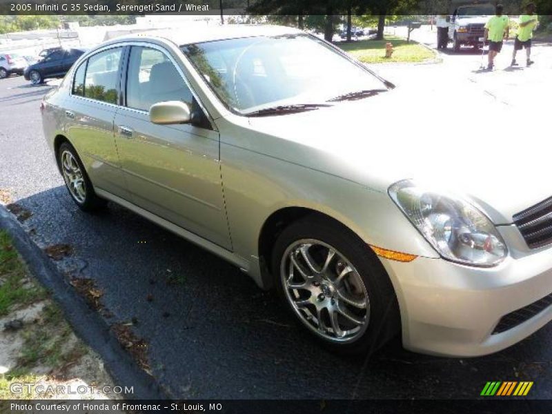 Serengeti Sand / Wheat 2005 Infiniti G 35 Sedan