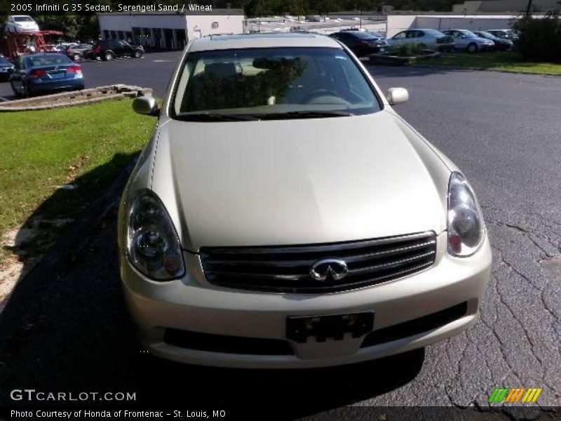 Serengeti Sand / Wheat 2005 Infiniti G 35 Sedan