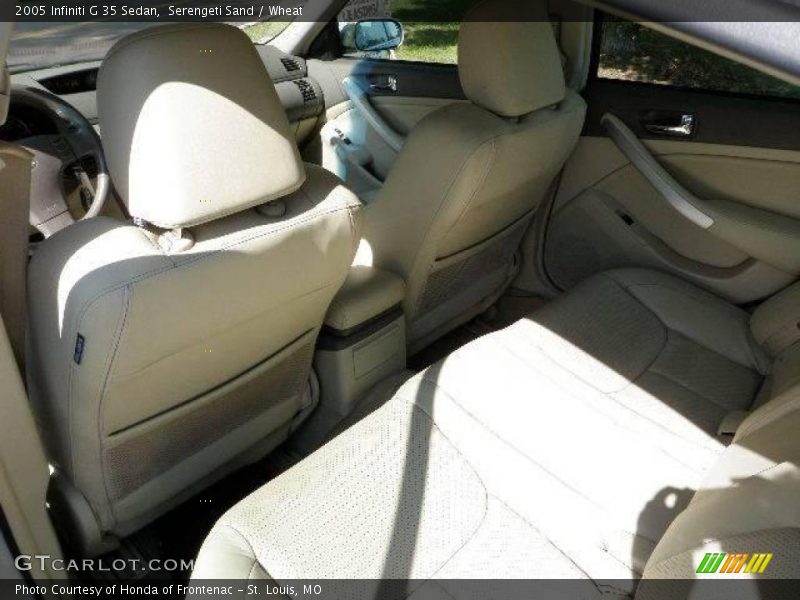 Serengeti Sand / Wheat 2005 Infiniti G 35 Sedan