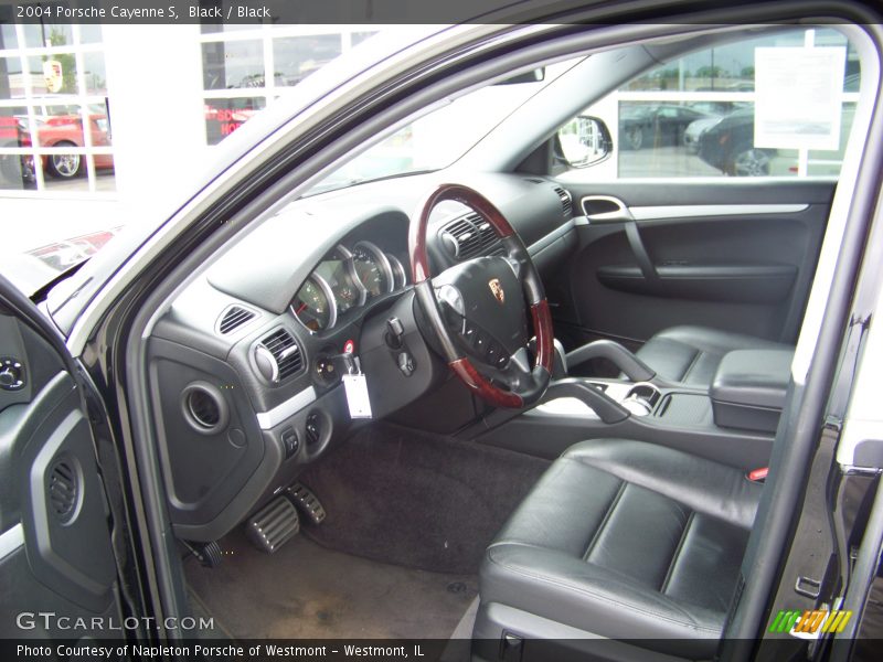 Black / Black 2004 Porsche Cayenne S
