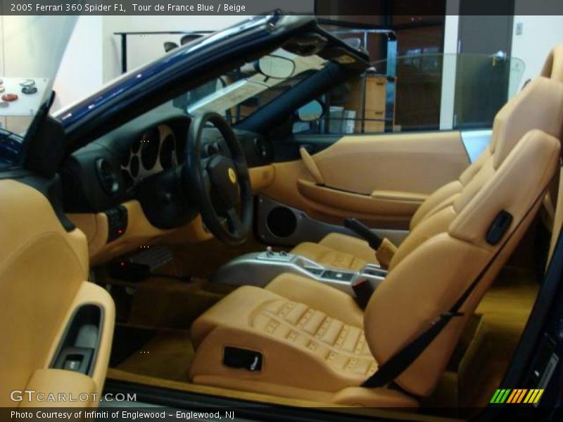Tour de France Blue / Beige 2005 Ferrari 360 Spider F1