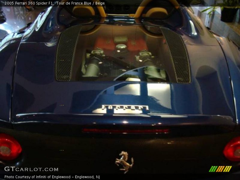 Tour de France Blue / Beige 2005 Ferrari 360 Spider F1