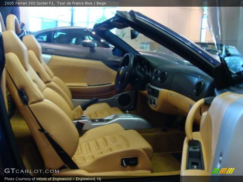 Tour de France Blue / Beige 2005 Ferrari 360 Spider F1