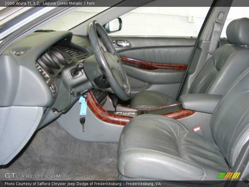 Laguna Green Metallic / Fern 2000 Acura TL 3.2
