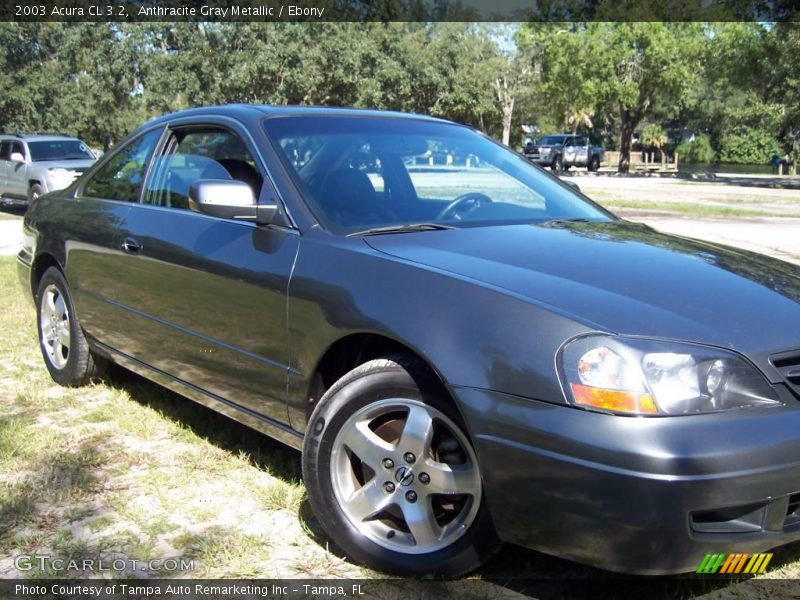 Anthracite Gray Metallic / Ebony 2003 Acura CL 3.2