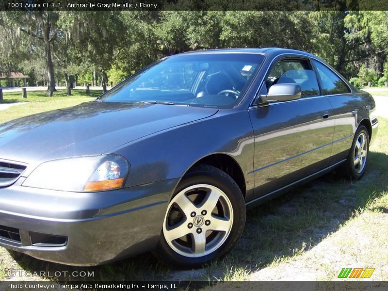 Anthracite Gray Metallic / Ebony 2003 Acura CL 3.2