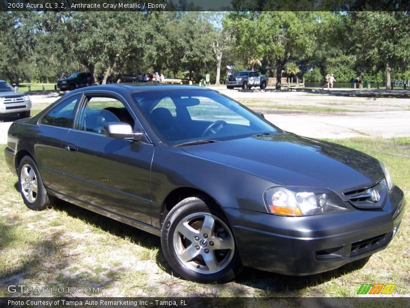 Anthracite Gray Metallic / Ebony 2003 Acura CL 3.2