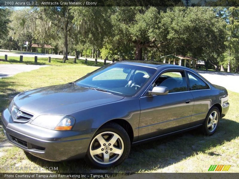 Anthracite Gray Metallic / Ebony 2003 Acura CL 3.2