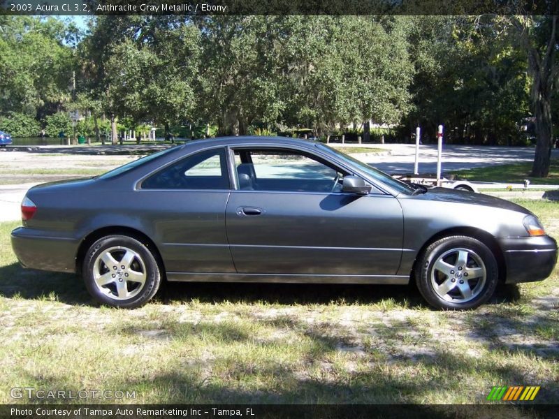 Anthracite Gray Metallic / Ebony 2003 Acura CL 3.2