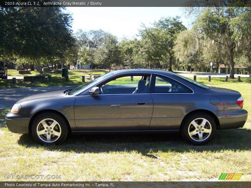Anthracite Gray Metallic / Ebony 2003 Acura CL 3.2