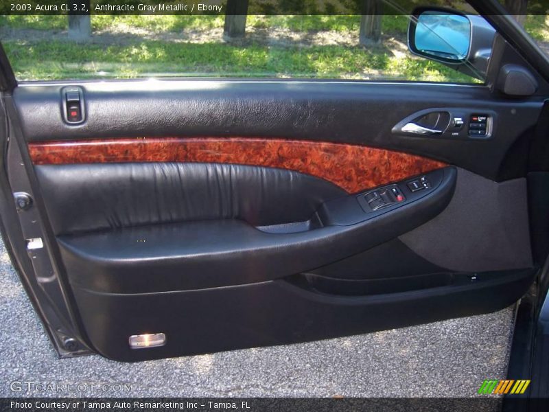 Anthracite Gray Metallic / Ebony 2003 Acura CL 3.2