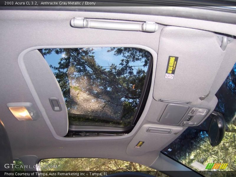 Anthracite Gray Metallic / Ebony 2003 Acura CL 3.2