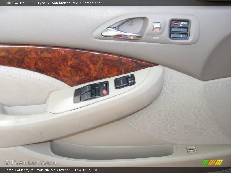 San Marino Red / Parchment 2003 Acura CL 3.2 Type S