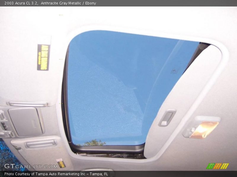 Anthracite Gray Metallic / Ebony 2003 Acura CL 3.2