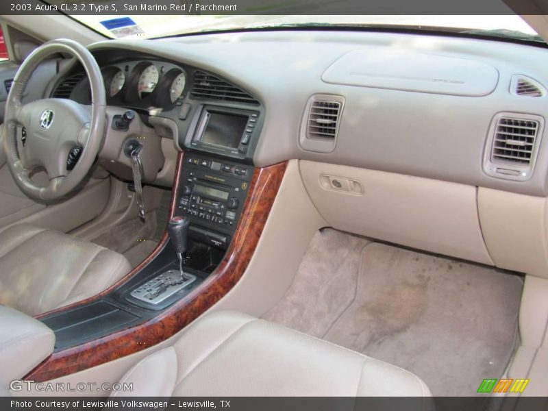 San Marino Red / Parchment 2003 Acura CL 3.2 Type S