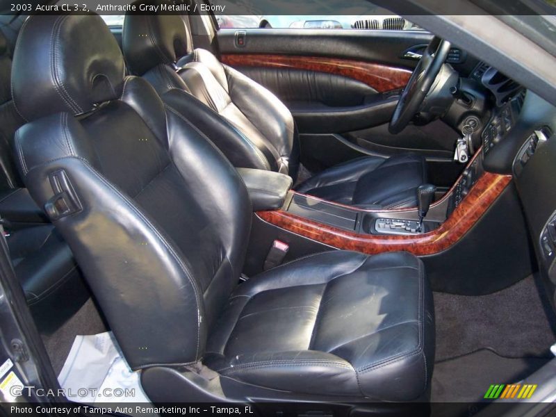 Anthracite Gray Metallic / Ebony 2003 Acura CL 3.2