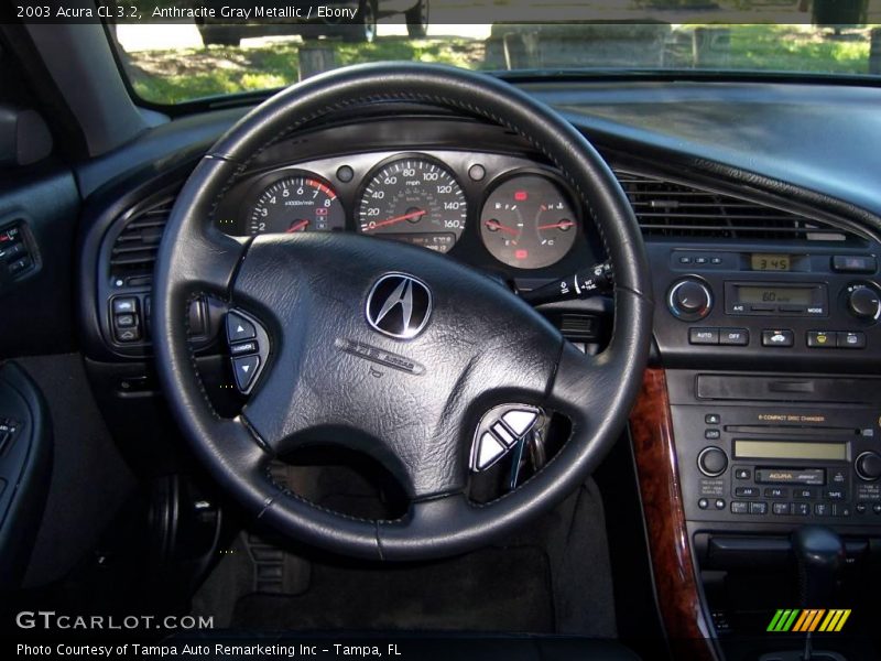 Anthracite Gray Metallic / Ebony 2003 Acura CL 3.2