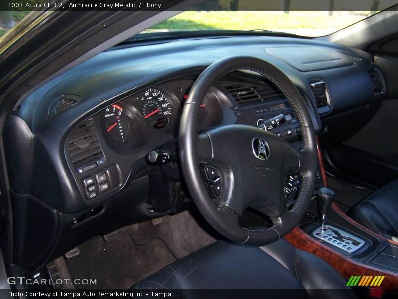 Anthracite Gray Metallic / Ebony 2003 Acura CL 3.2