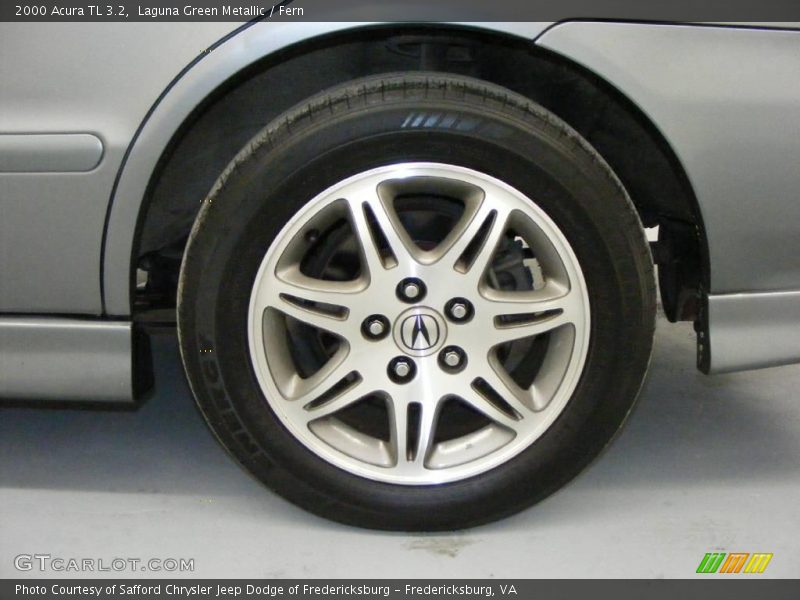 Laguna Green Metallic / Fern 2000 Acura TL 3.2