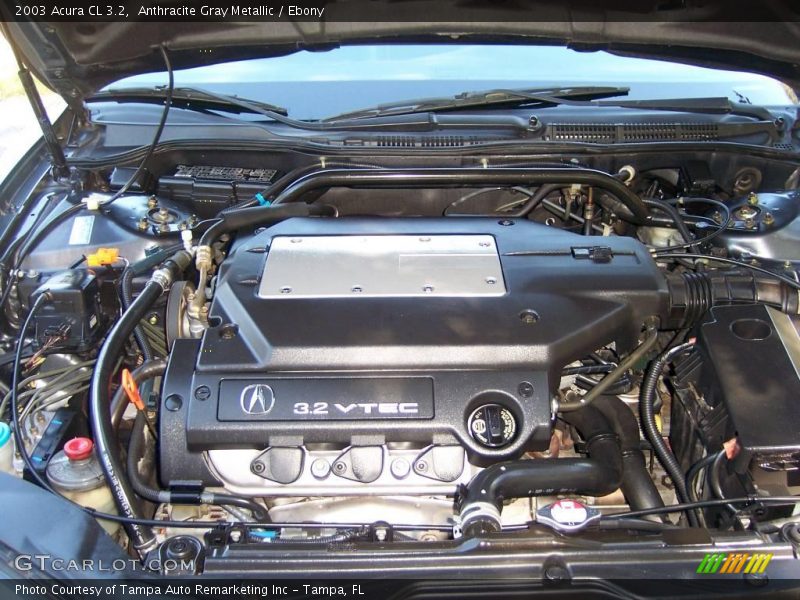 Anthracite Gray Metallic / Ebony 2003 Acura CL 3.2