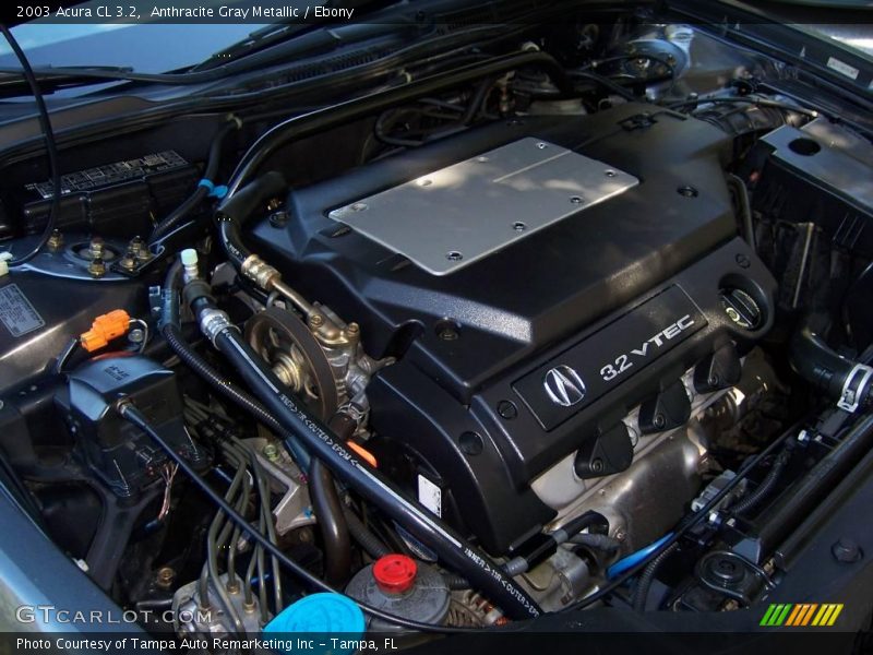 Anthracite Gray Metallic / Ebony 2003 Acura CL 3.2