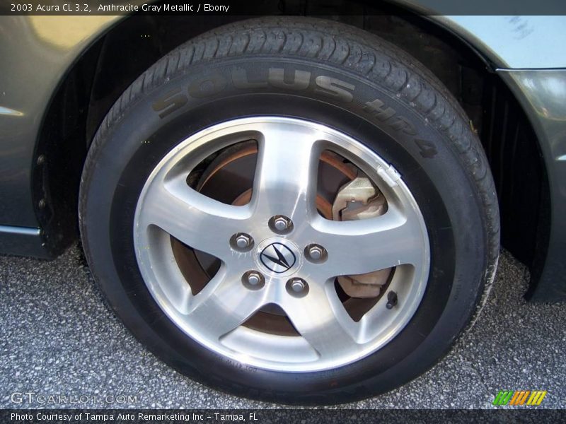 Anthracite Gray Metallic / Ebony 2003 Acura CL 3.2