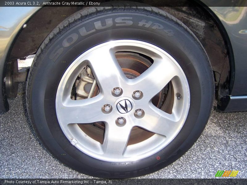 Anthracite Gray Metallic / Ebony 2003 Acura CL 3.2
