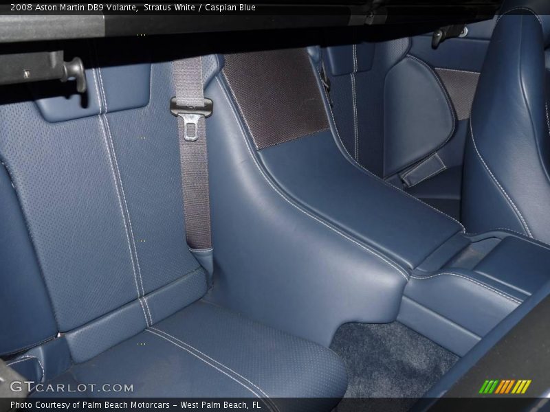Stratus White / Caspian Blue 2008 Aston Martin DB9 Volante