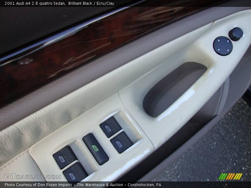 Brilliant Black / Ecru/Clay 2001 Audi A4 2.8 quattro Sedan