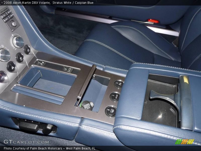 Stratus White / Caspian Blue 2008 Aston Martin DB9 Volante