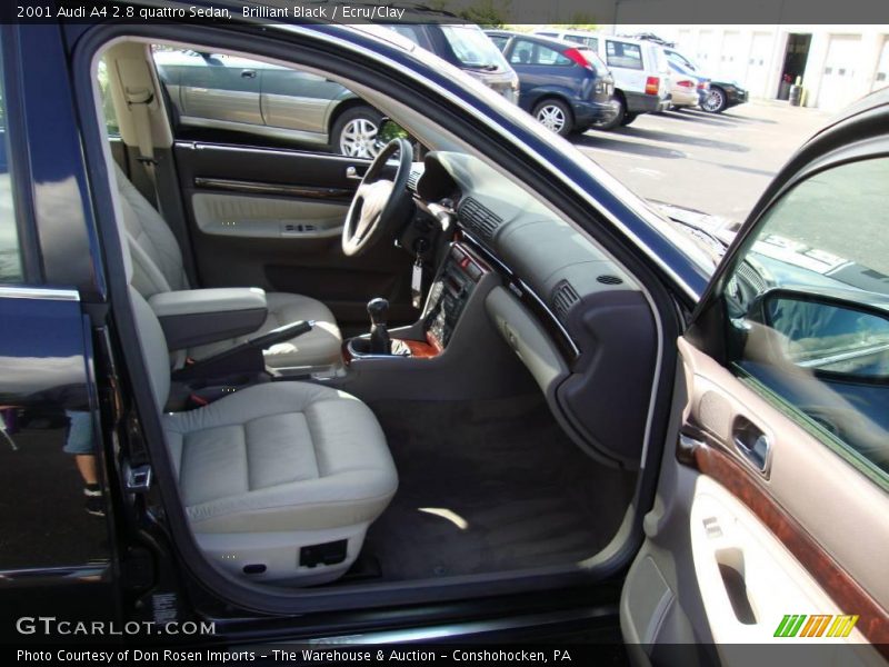 Brilliant Black / Ecru/Clay 2001 Audi A4 2.8 quattro Sedan