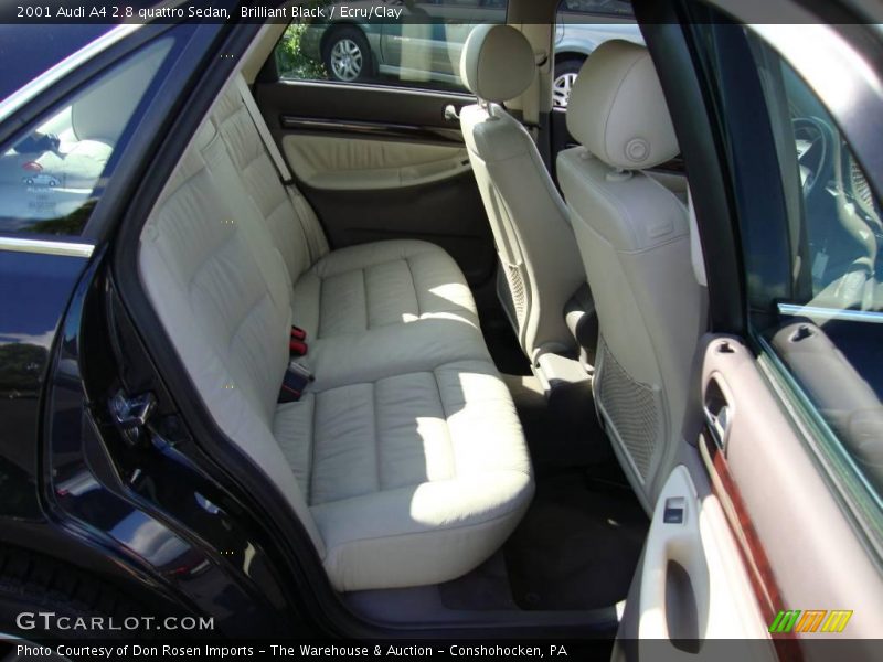 Brilliant Black / Ecru/Clay 2001 Audi A4 2.8 quattro Sedan