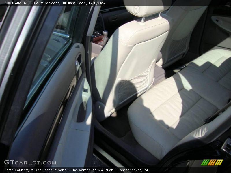 Brilliant Black / Ecru/Clay 2001 Audi A4 2.8 quattro Sedan